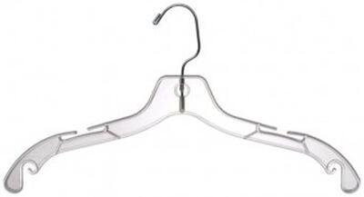 Plastic Top Hangers: $2.50
